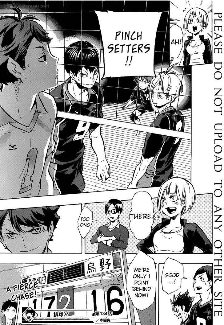 Haikyu!! Chapter 134 page 18