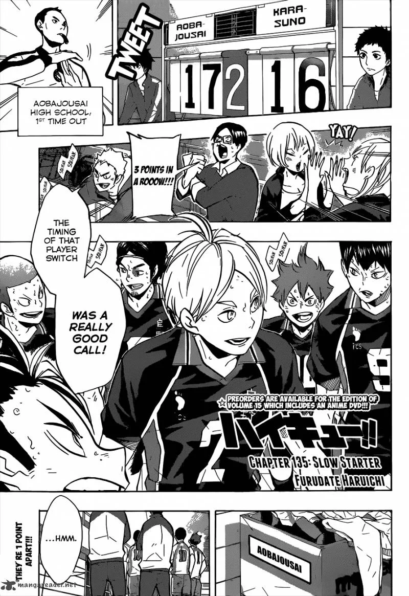 Haikyu!! Chapter 135 page 2