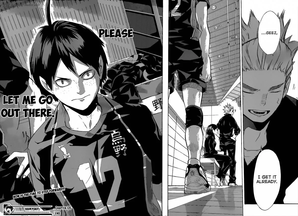 Haikyu!! Chapter 135 page 18