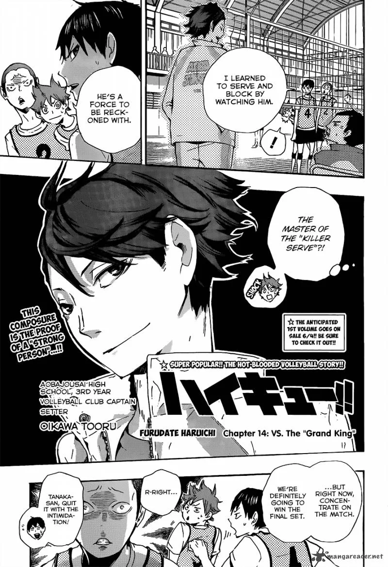 Haikyu!! Chapter 14 page 3