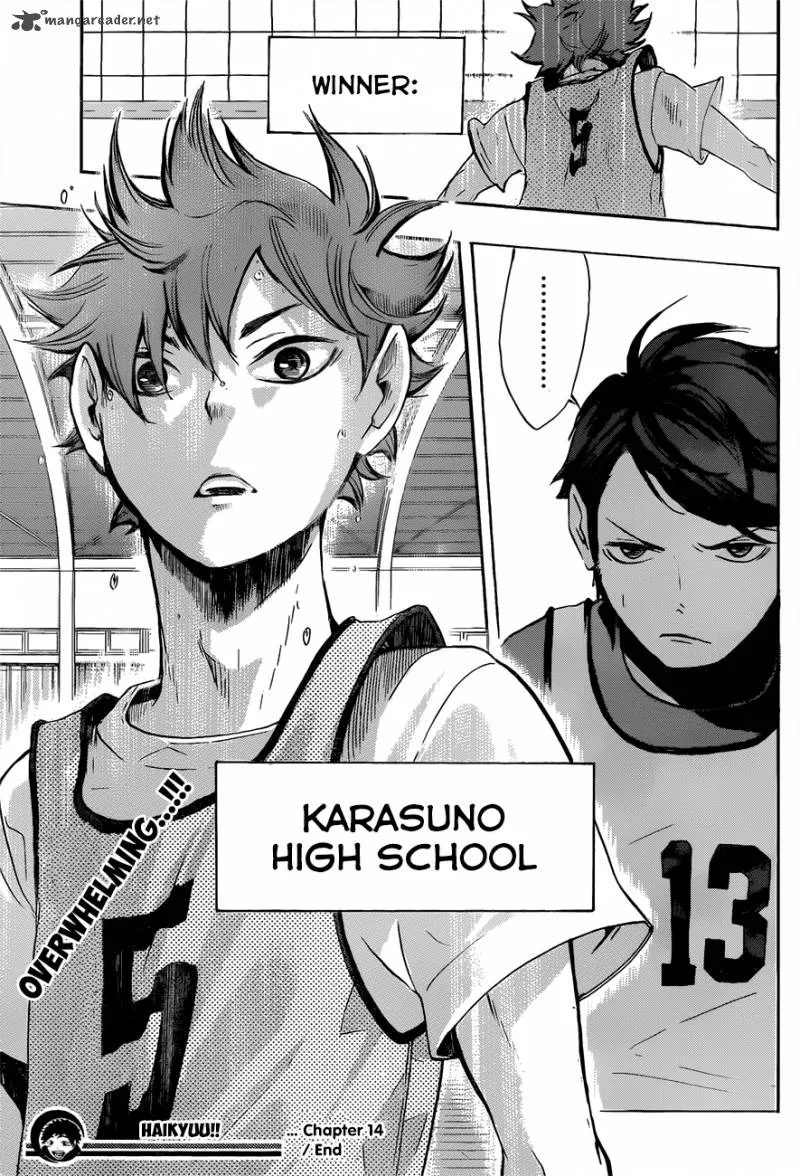 Haikyu!! Chapter 14 page 20