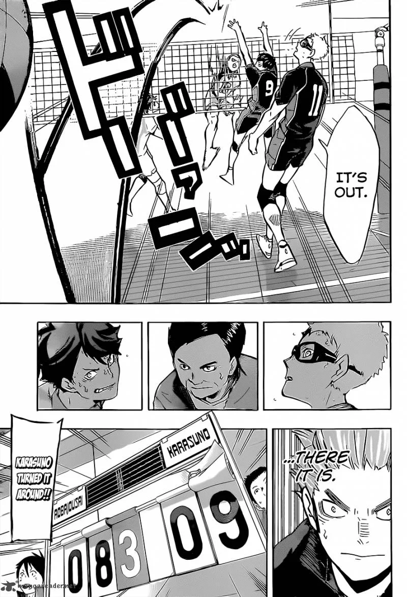 Haikyu!! Chapter 140 page 18