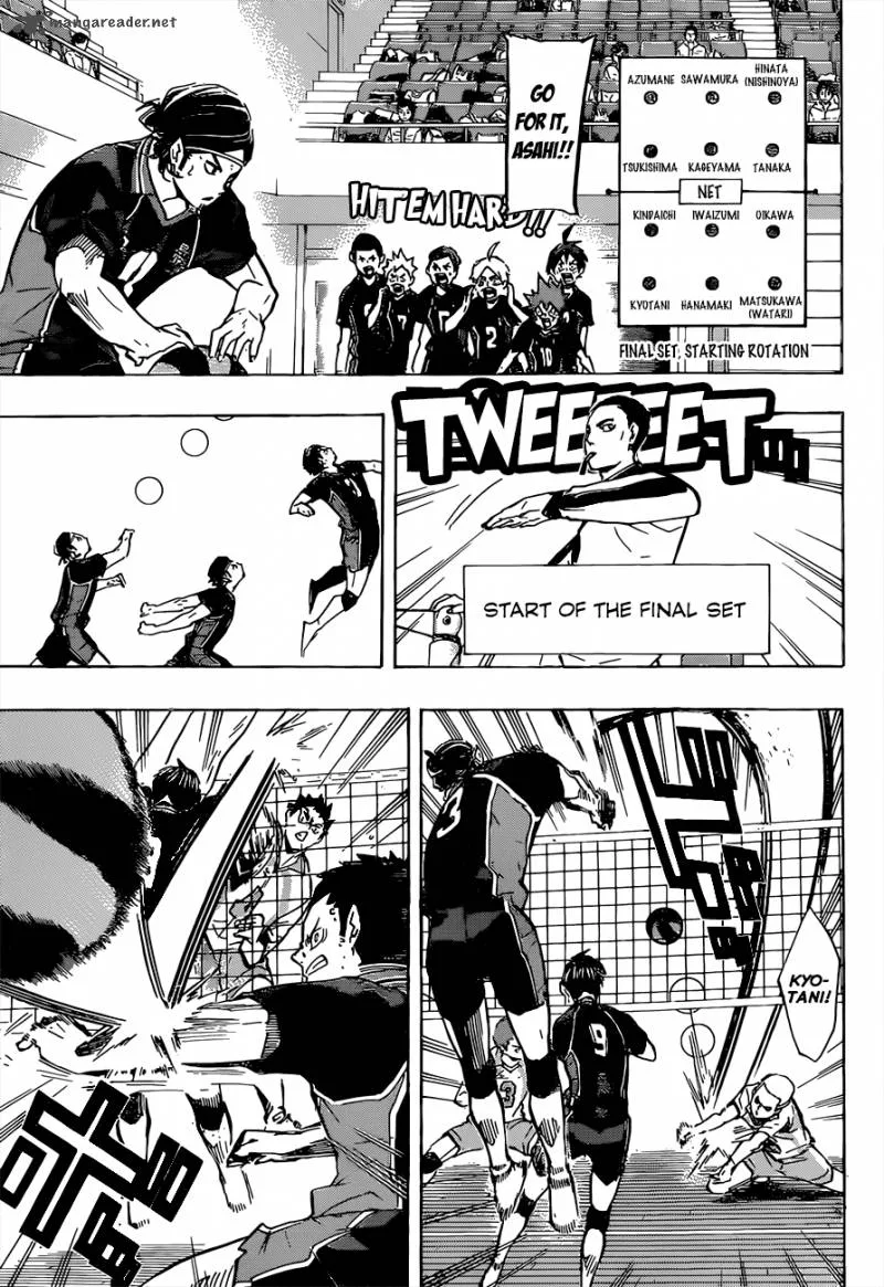 Haikyu!! Chapter 140 page 4