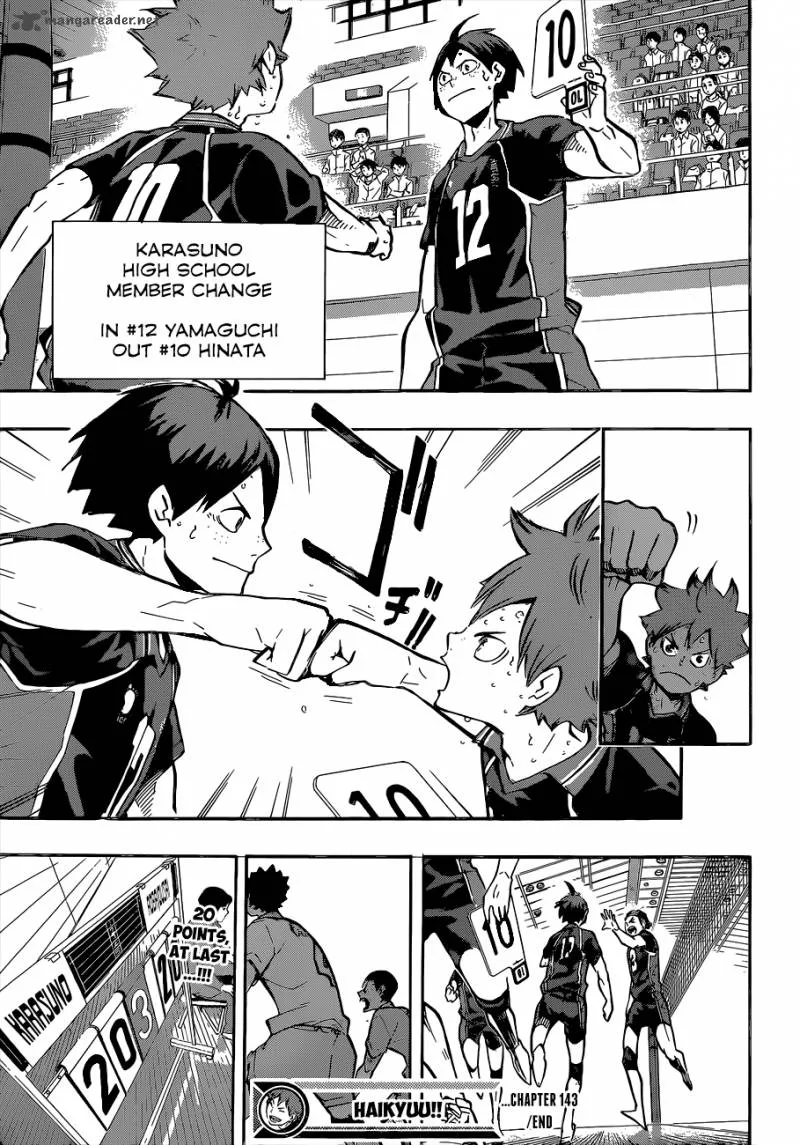 Haikyu!! Chapter 143 page 19