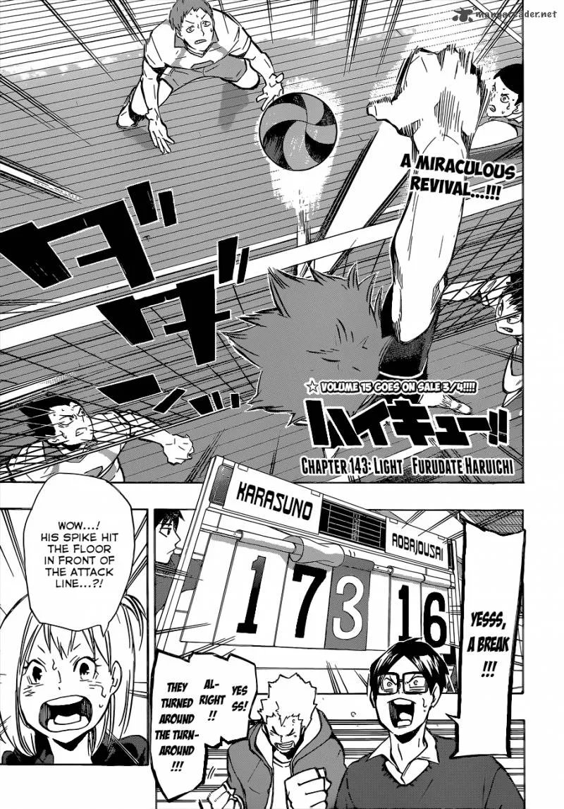Haikyu!! Chapter 143 page 2
