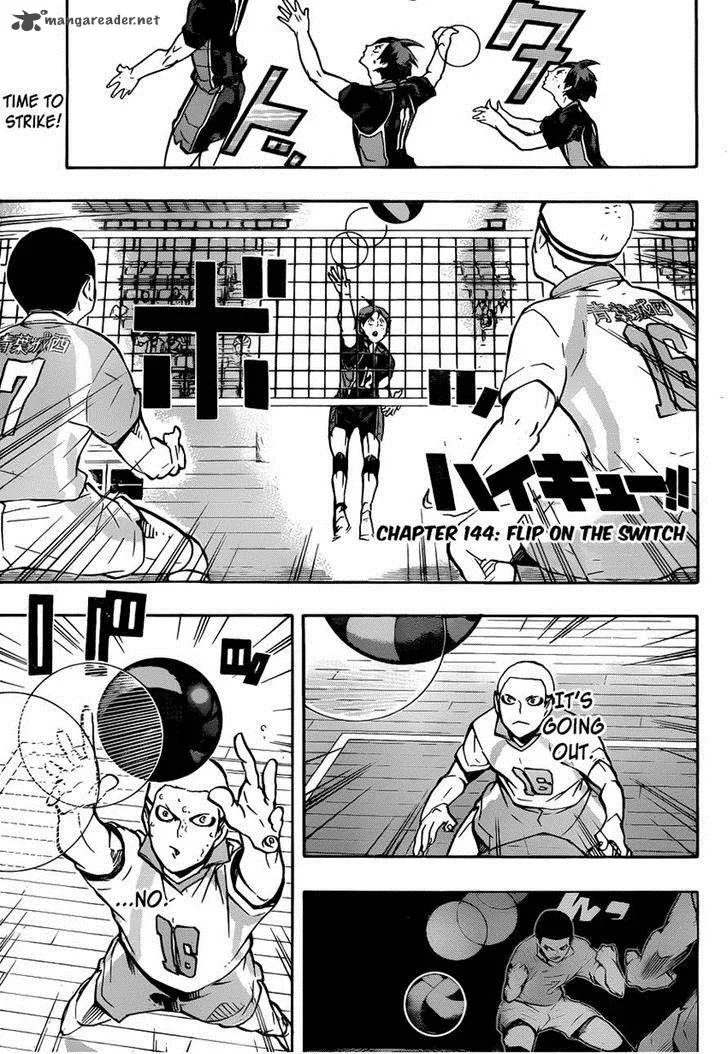 Haikyu!! Chapter 144 page 1
