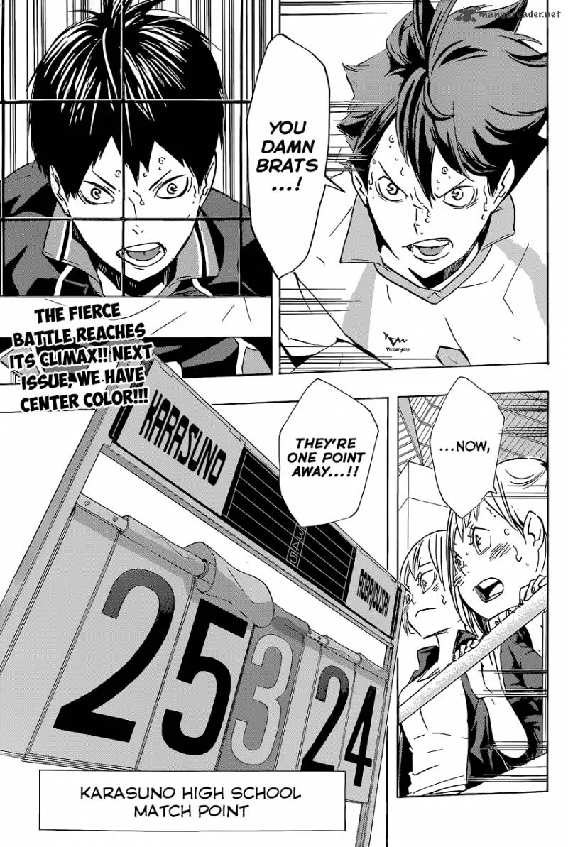 Haikyu!! Chapter 145 page 18