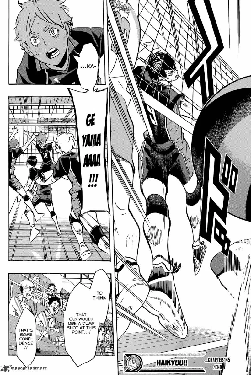 Haikyu!! Chapter 145 page 17