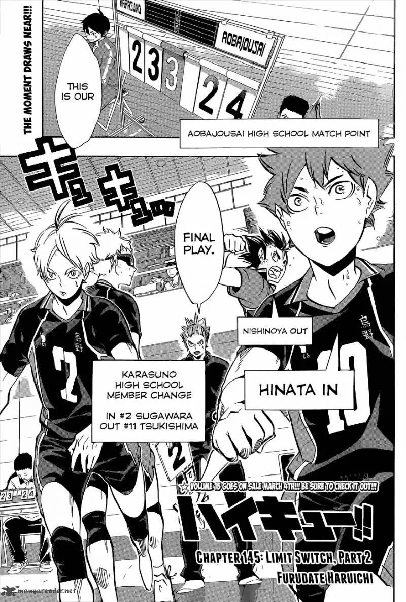 Haikyu!! Chapter 145 page 2