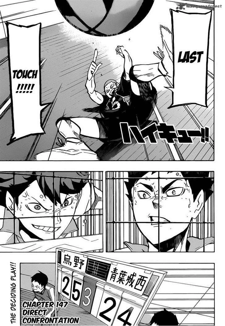 Haikyu!! Chapter 147 page 1