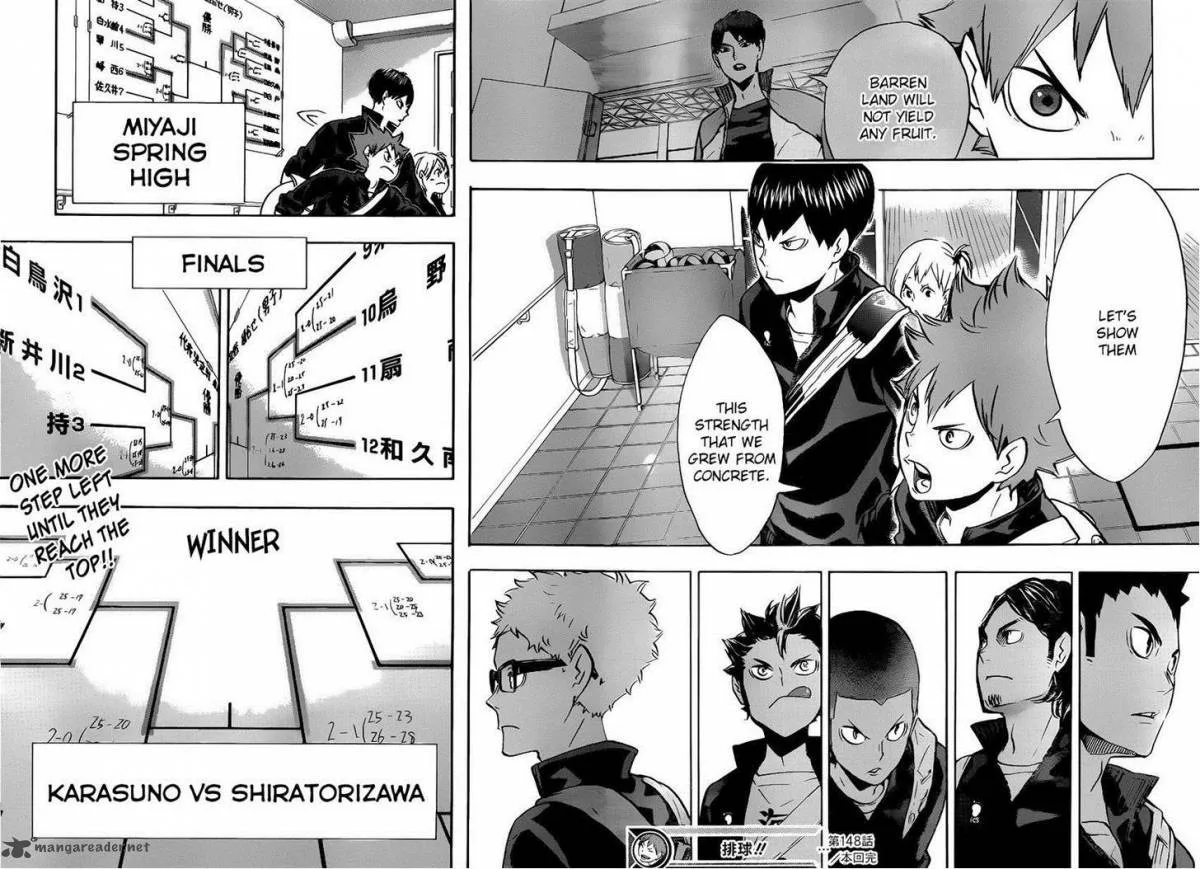 Haikyu!! Chapter 148 page 15