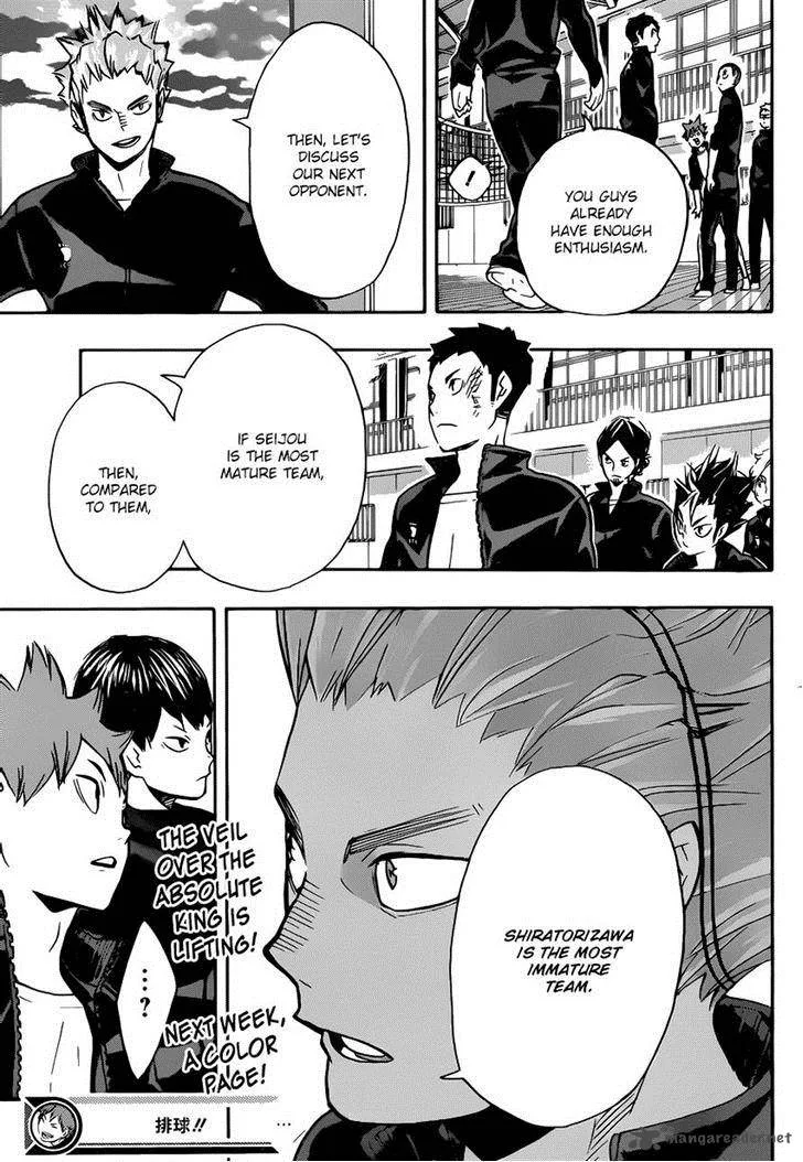Haikyu!! Chapter 149 page 19