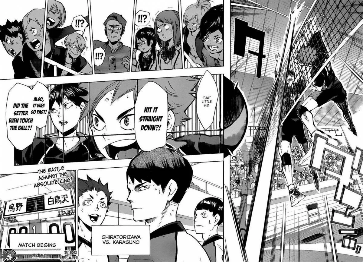 Haikyu!! Chapter 150 page 18