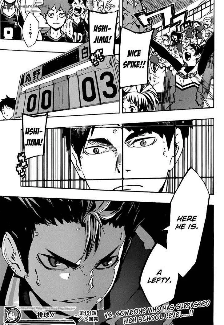 Haikyu!! Chapter 151 page 17