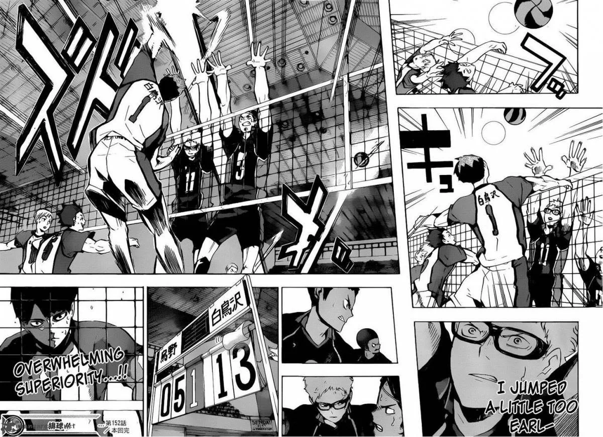Haikyu!! Chapter 152 page 17
