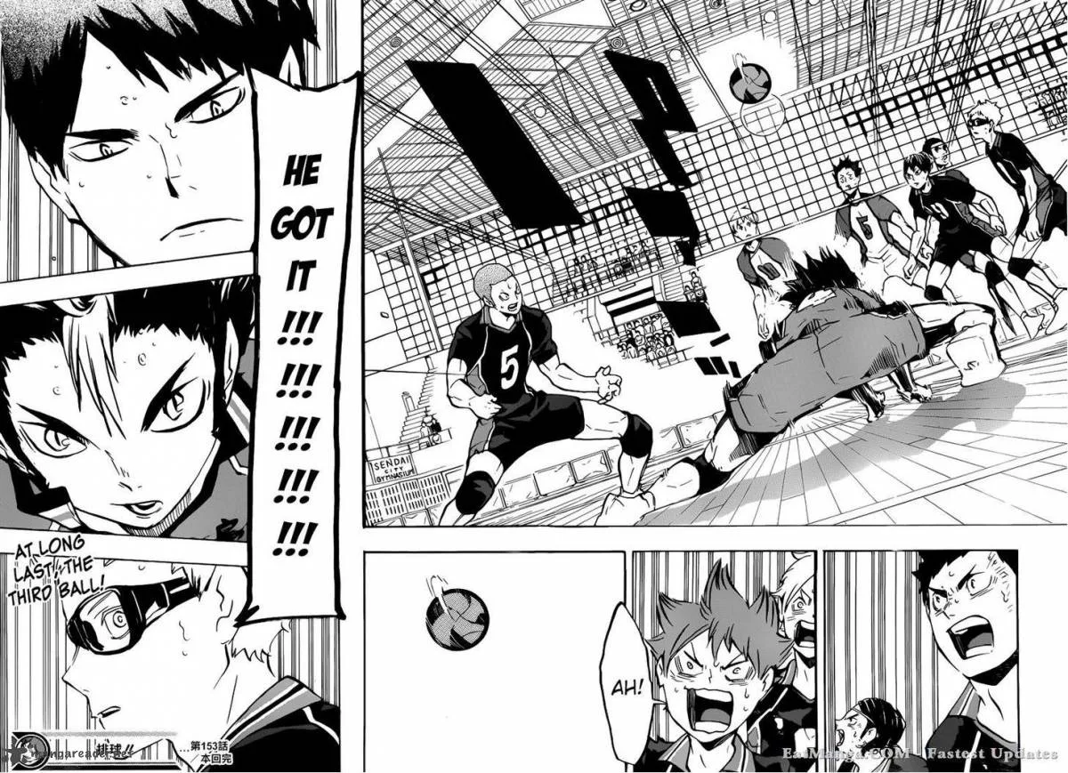 Haikyu!! Chapter 153 page 16