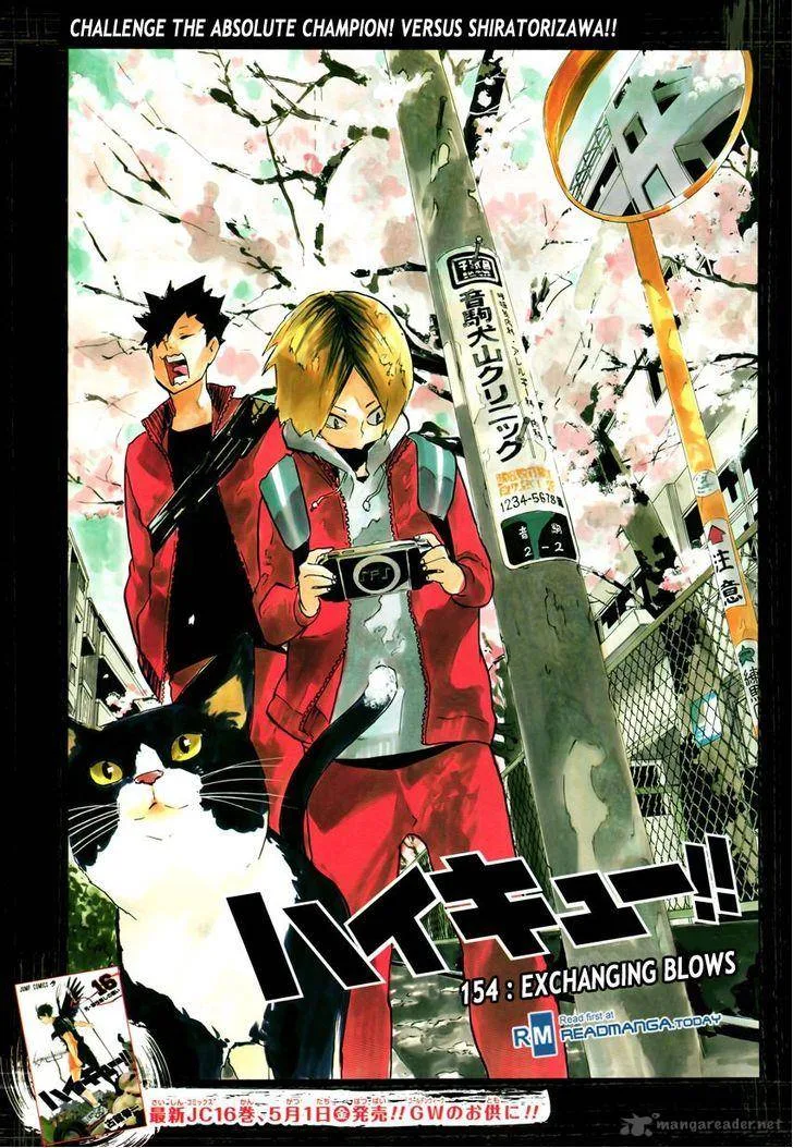 Haikyu!! Chapter 154 page 1