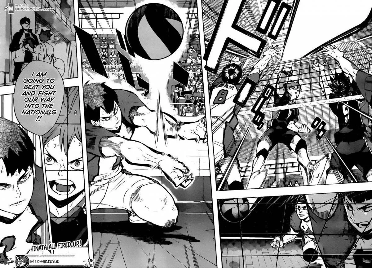 Haikyu!! Chapter 154 page 17