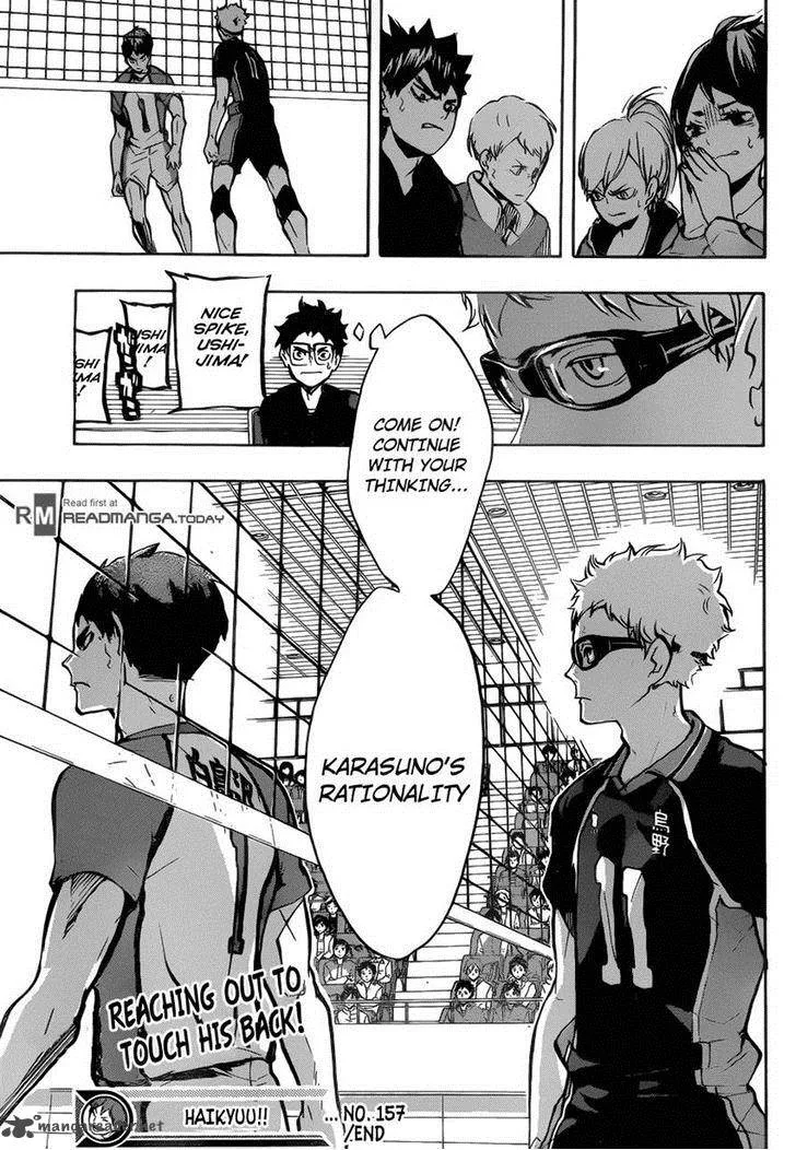 Haikyu!! Chapter 157 page 17