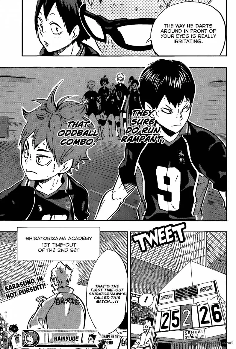Haikyu!! Chapter 161 page 18