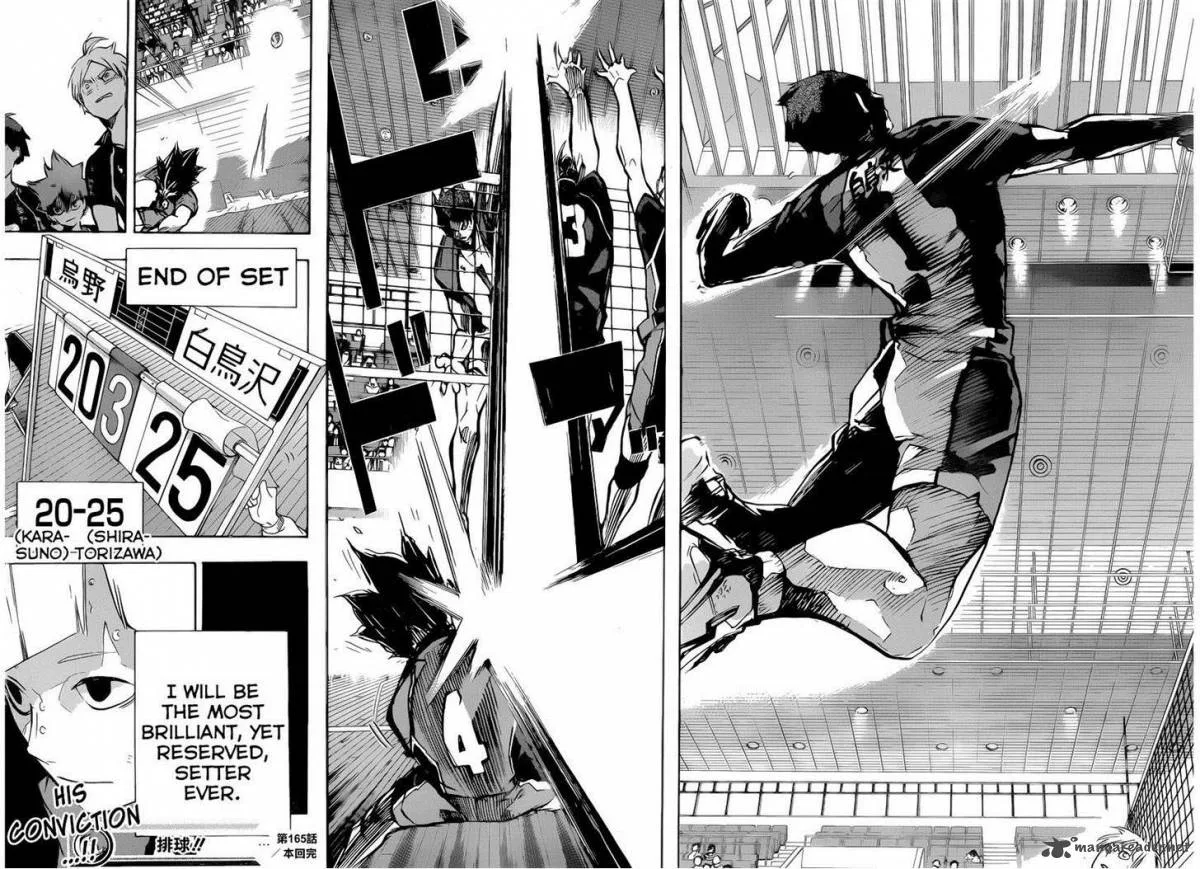 Haikyu!! Chapter 165 page 17