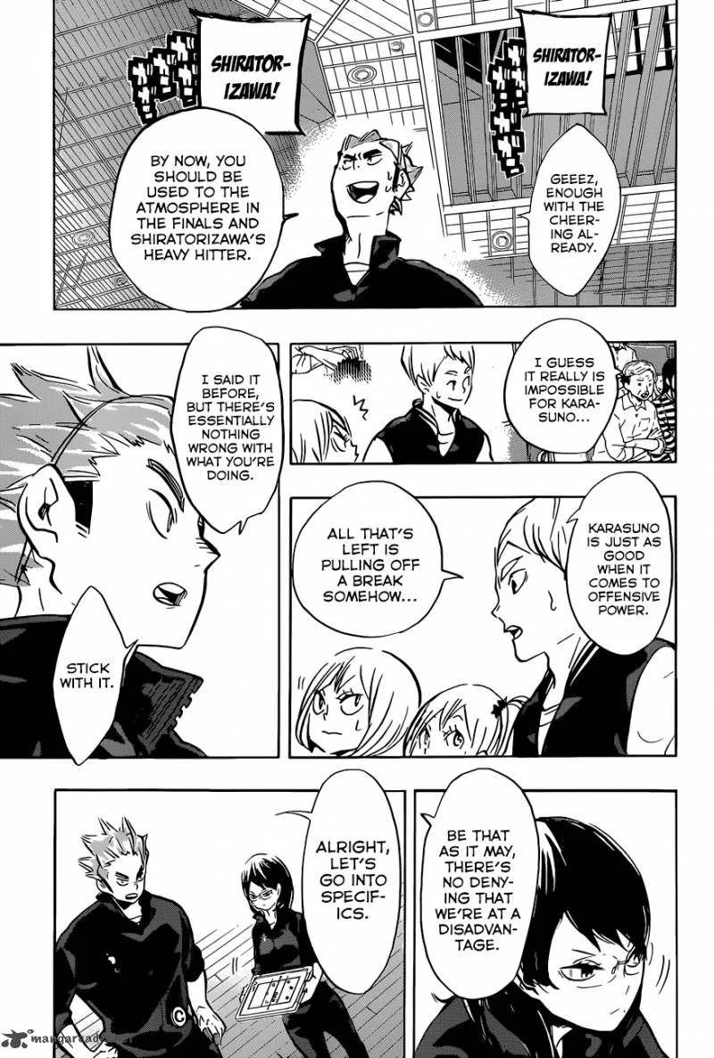 Haikyu!! Chapter 166 page 8