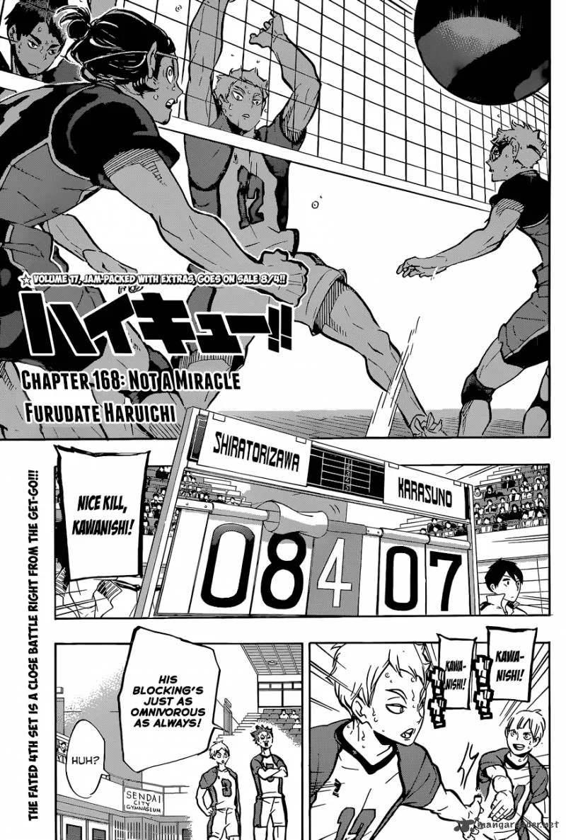 Haikyu!! Chapter 168 page 2
