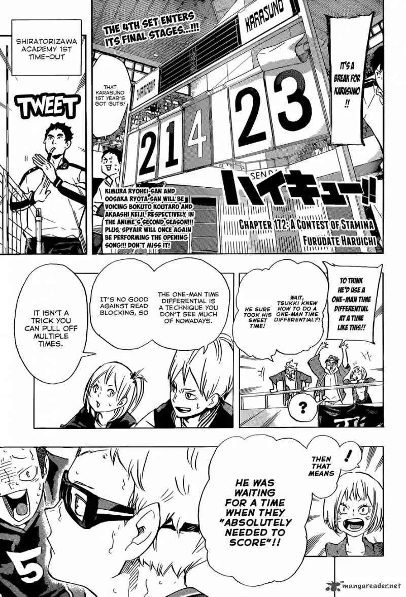 Haikyu!! Chapter 172 page 2
