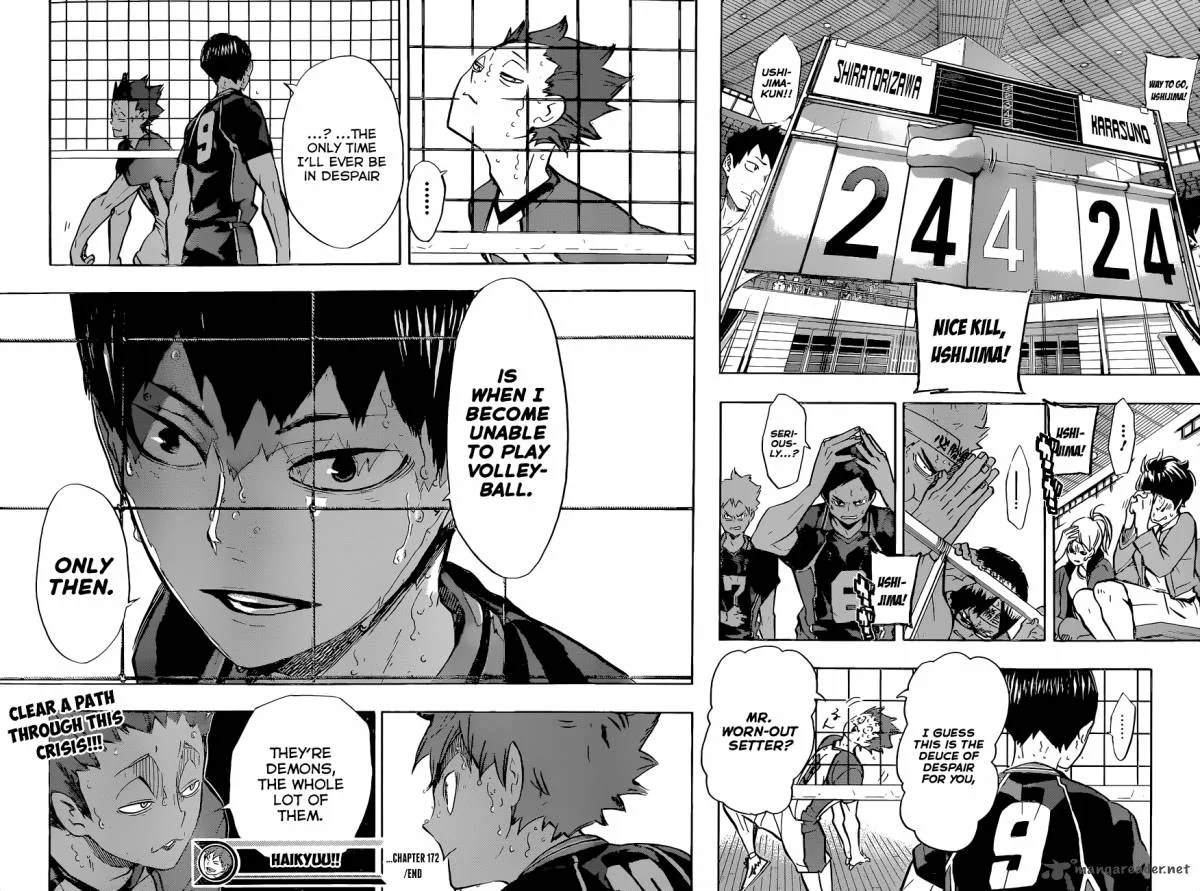 Haikyu!! Chapter 172 page 17