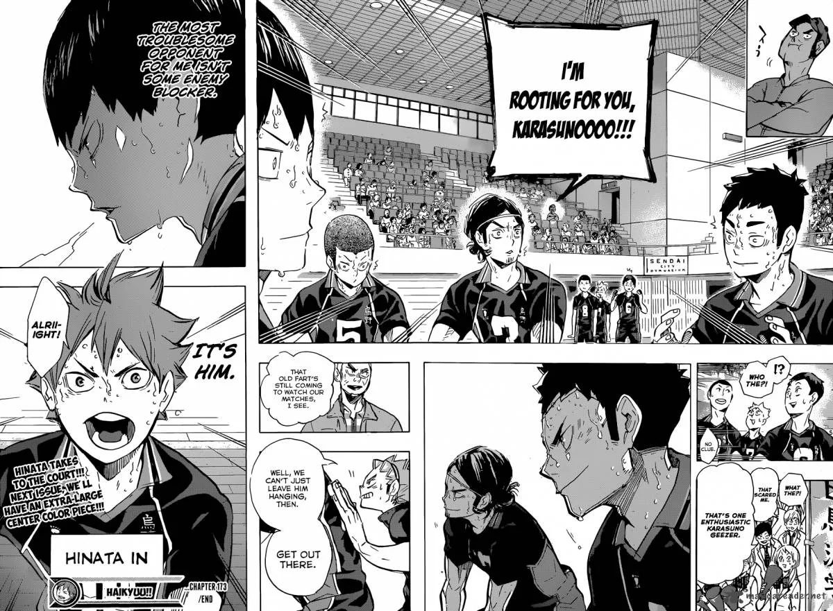 Haikyu!! Chapter 173 page 18