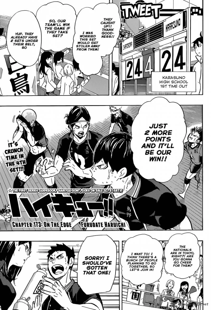 Haikyu!! Chapter 173 page 2