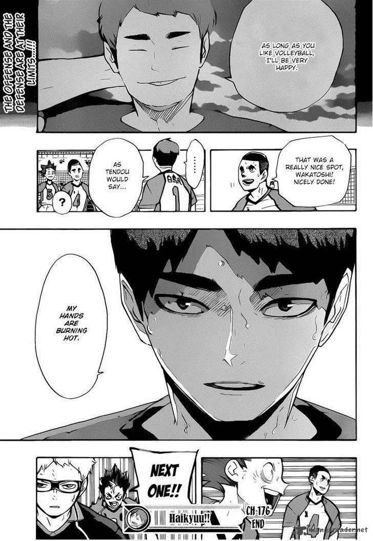 Haikyu!! Chapter 176 page 18