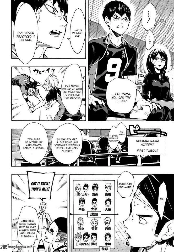 Haikyu!! Chapter 176 page 6