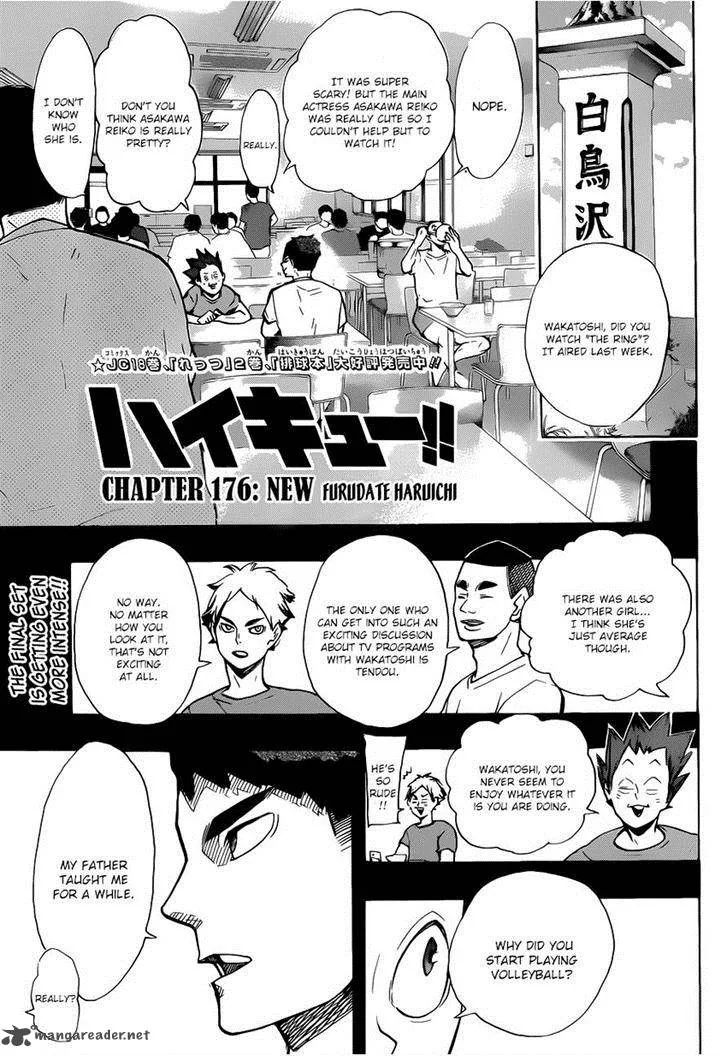 Haikyu!! Chapter 176 page 1