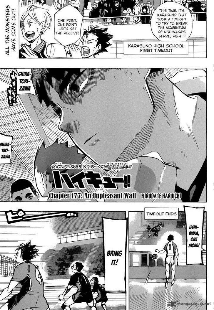 Haikyu!! Chapter 177 page 1