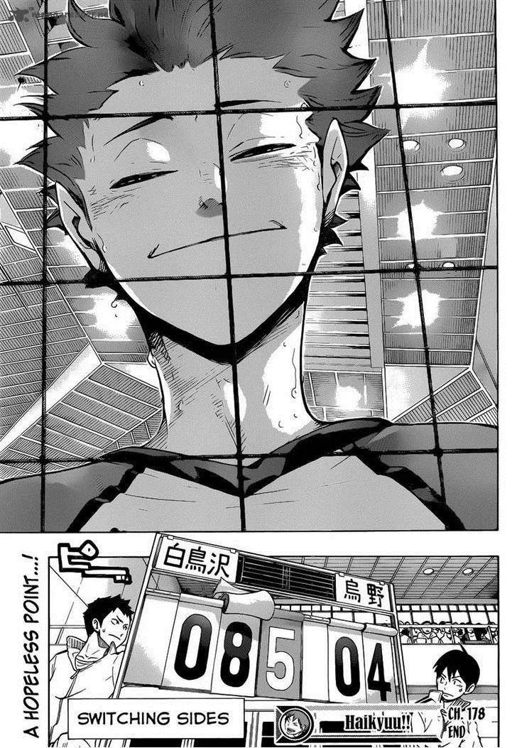 Haikyu!! Chapter 178 page 18