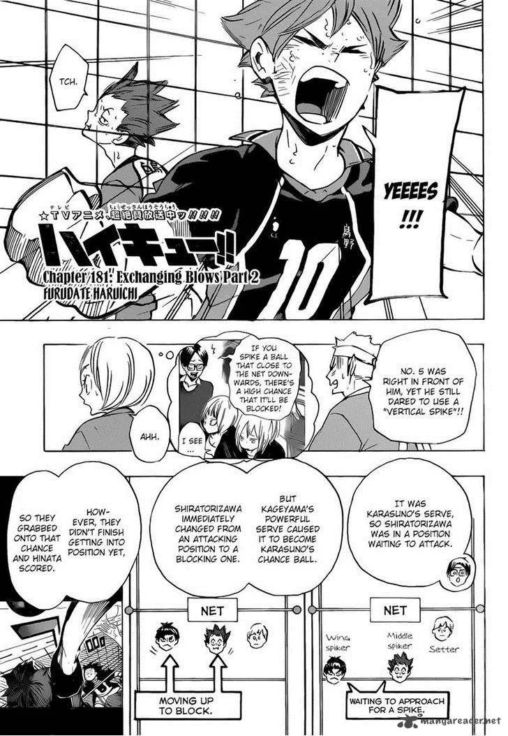 Haikyu!! Chapter 181 page 1