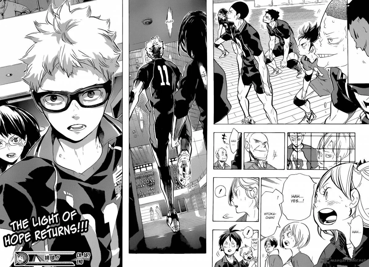 Haikyu!! Chapter 183 page 17