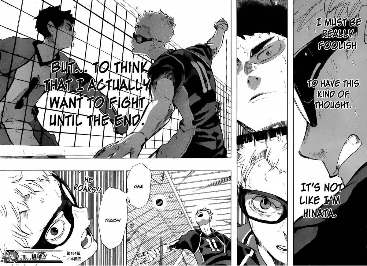 Haikyu!! Chapter 184 page 17