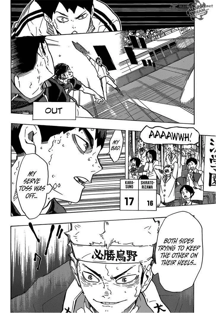 Haikyu!! Chapter 186 page 6