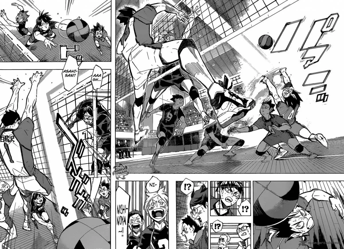 Haikyu!! Chapter 187 page 8