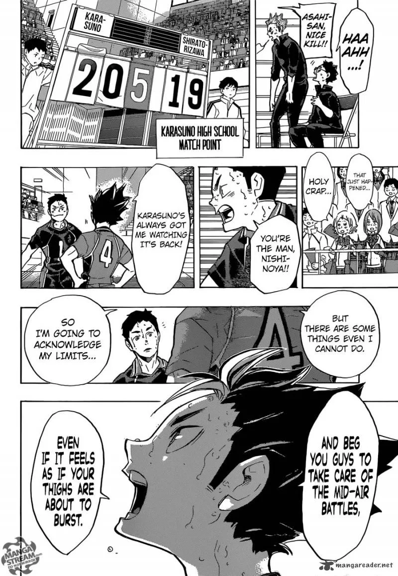Haikyu!! Chapter 187 page 9