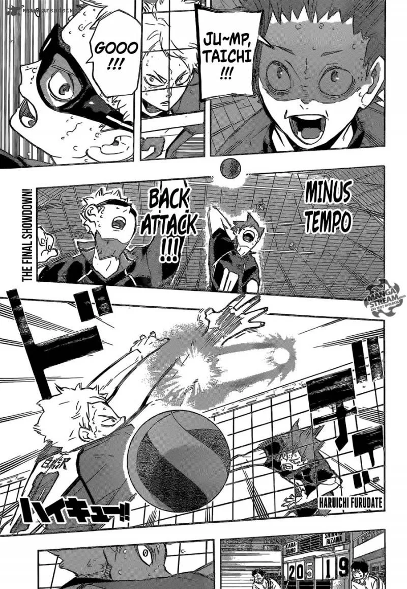 Haikyu!! Chapter 188 page 1
