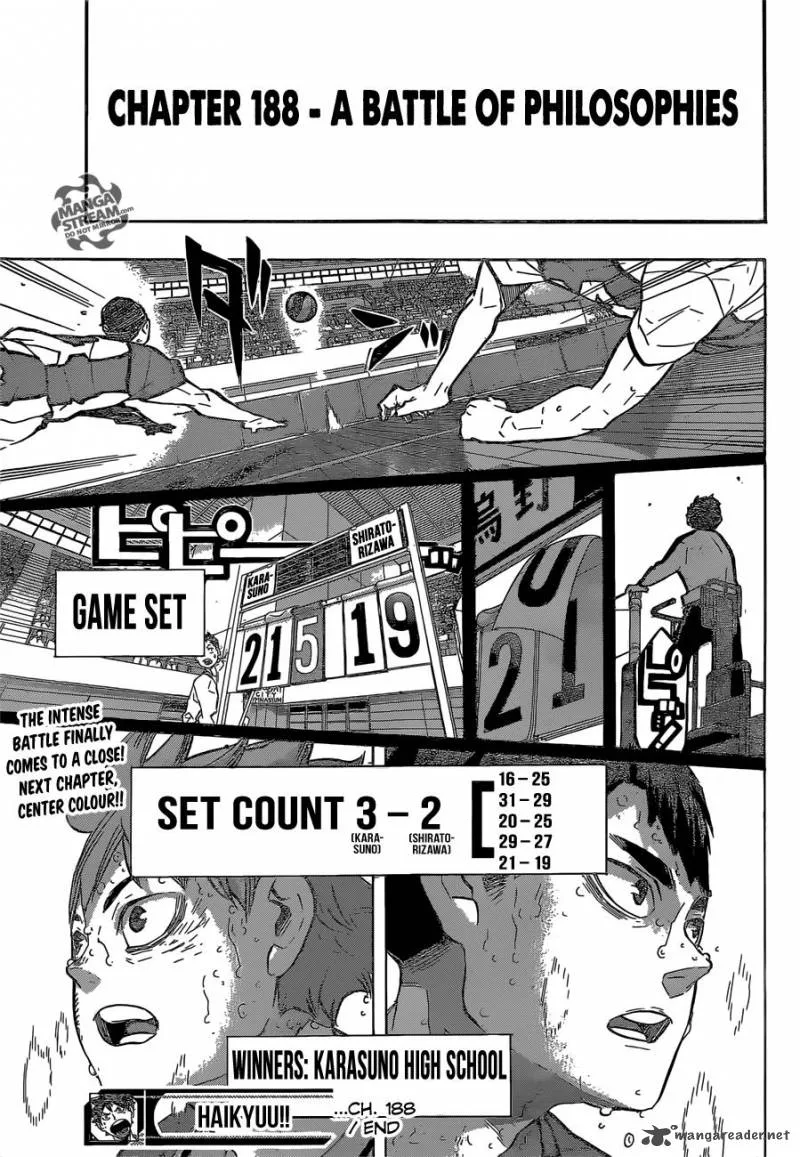 Haikyu!! Chapter 188 page 16