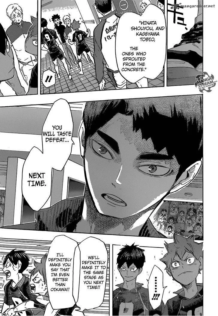 Haikyu!! Chapter 189 page 15