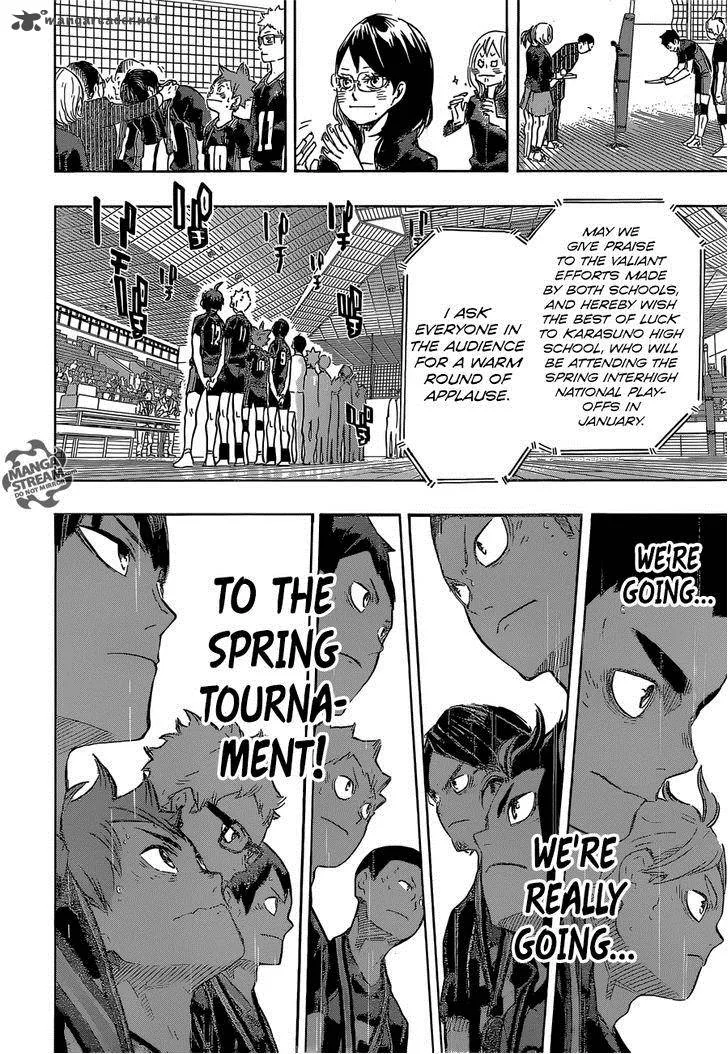 Haikyu!! Chapter 189 page 18