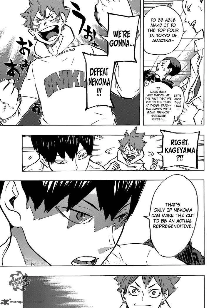 Haikyu!! Chapter 190 page 15