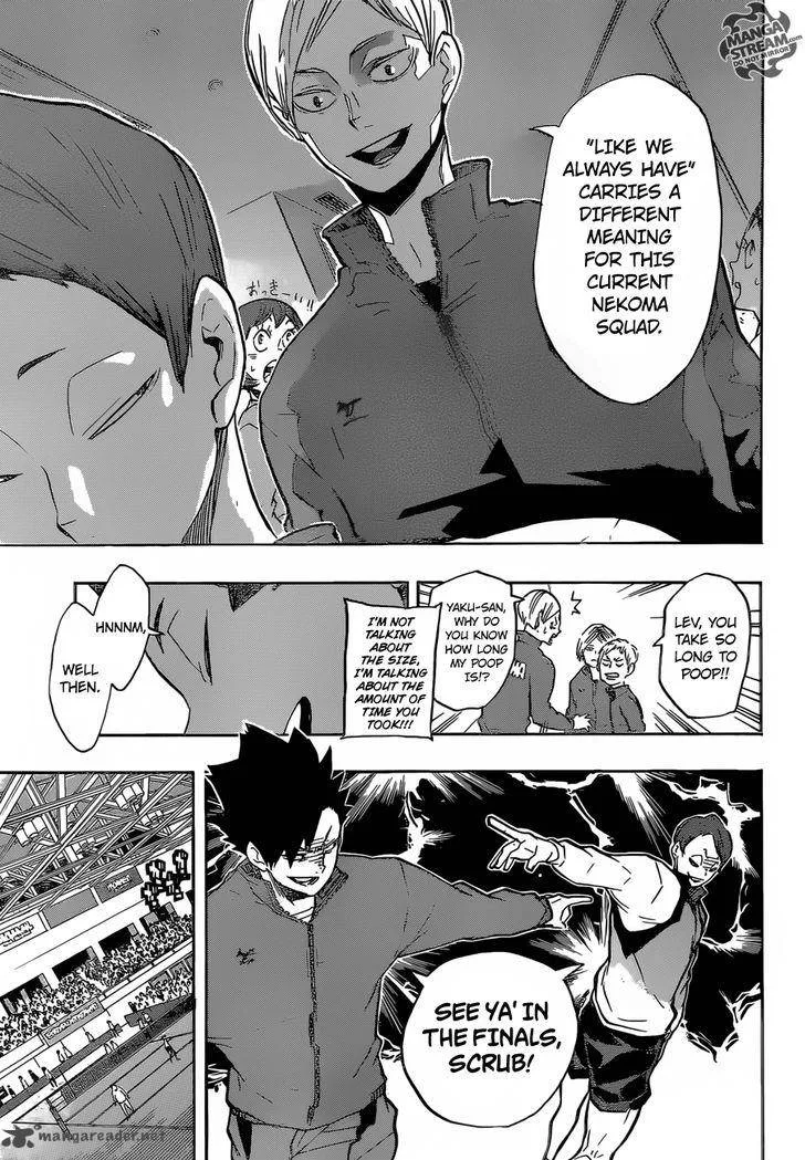 Haikyu!! Chapter 190 page 19