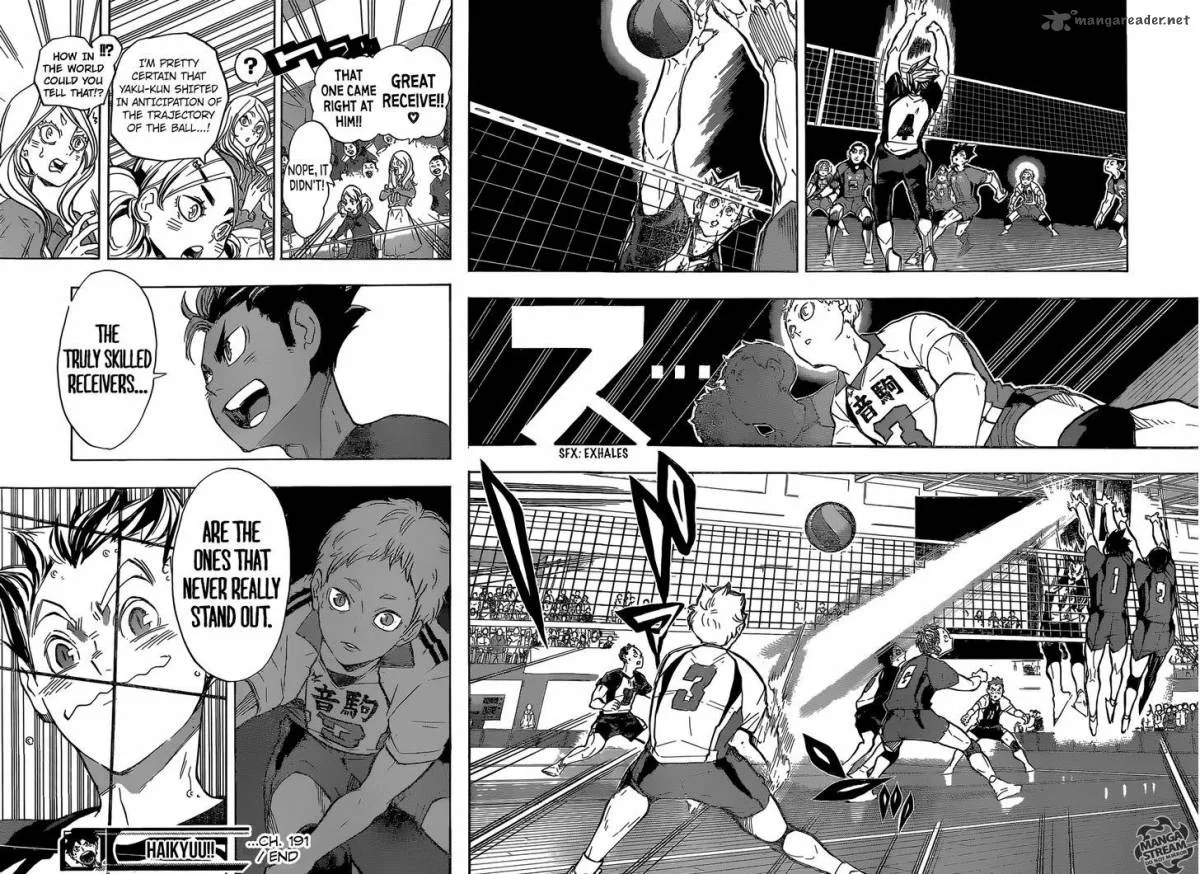 Haikyu!! Chapter 191 page 19
