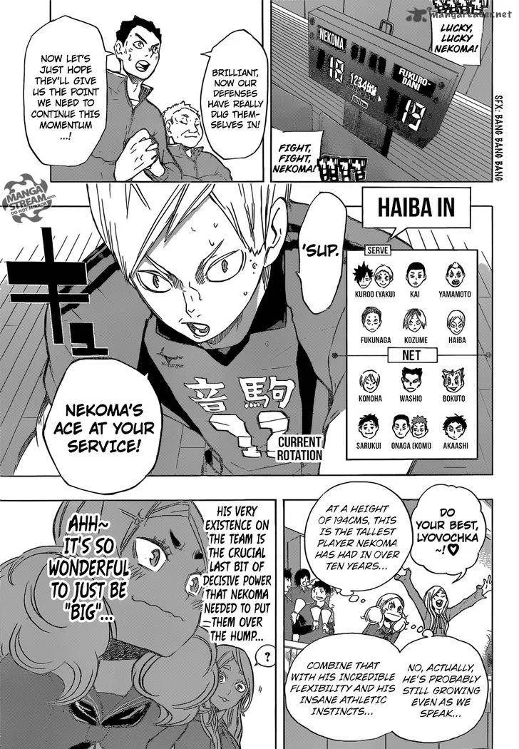 Haikyu!! Chapter 193 page 9